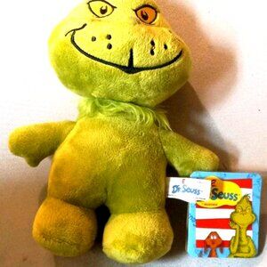 Baby Grinch Aurora Dr Seuss Who Stole Christmas 9” Green Plush World NWT,